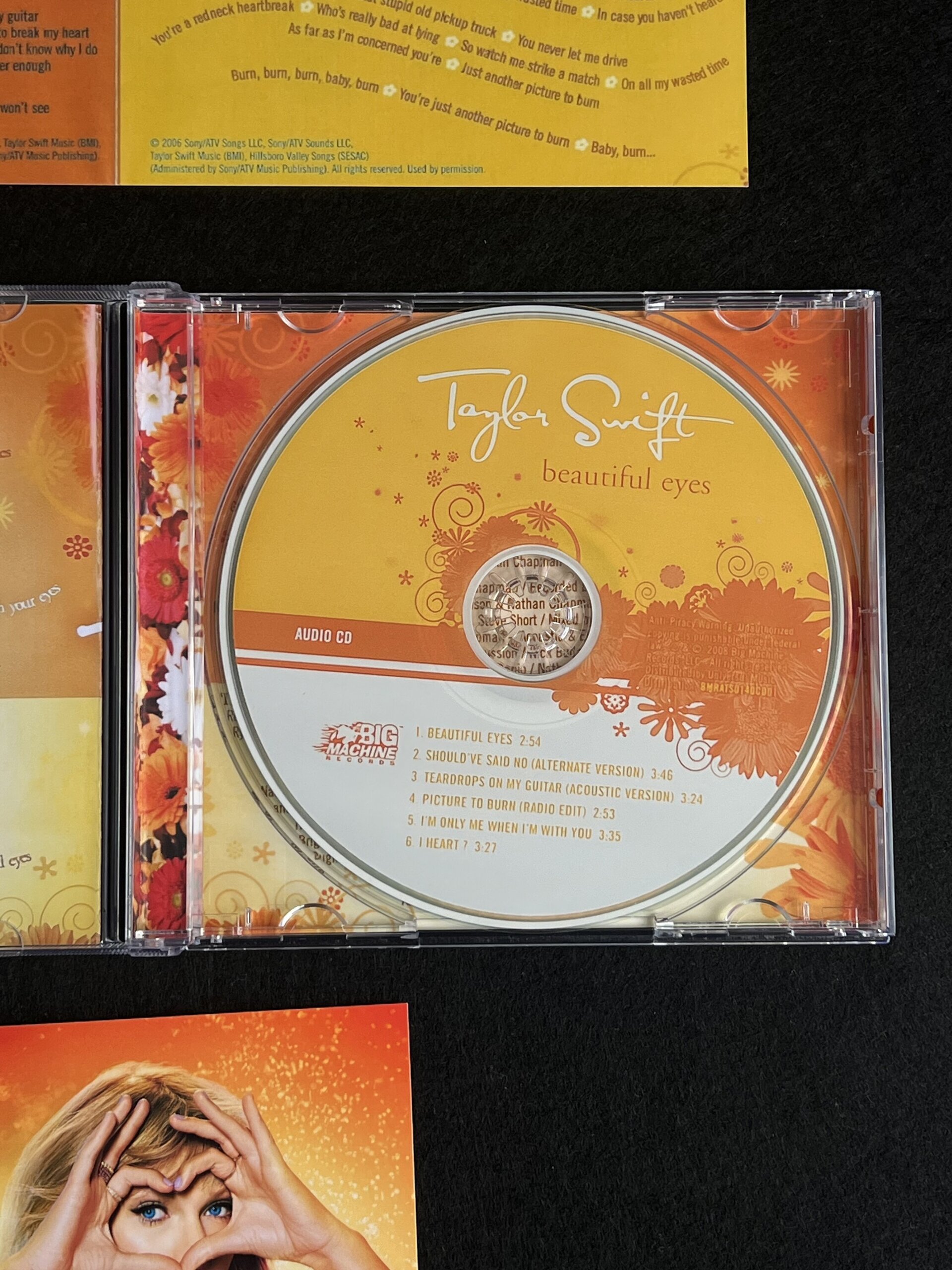 TAYLOR SWIFT — Beautiful Eyes (Archive CD) - 4