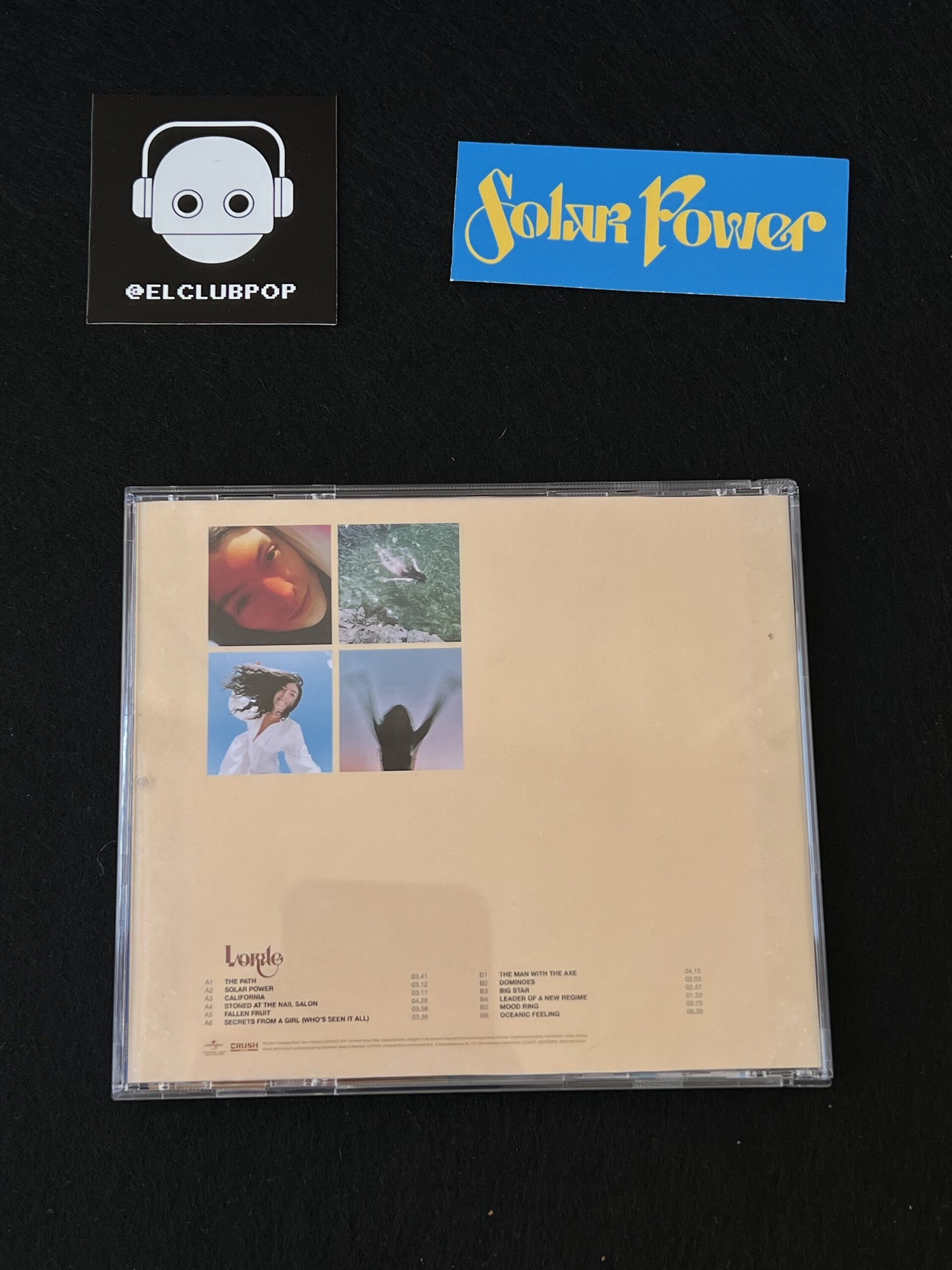 SOLAR POWER DELUXE - LORDE (Custom CD) - 4