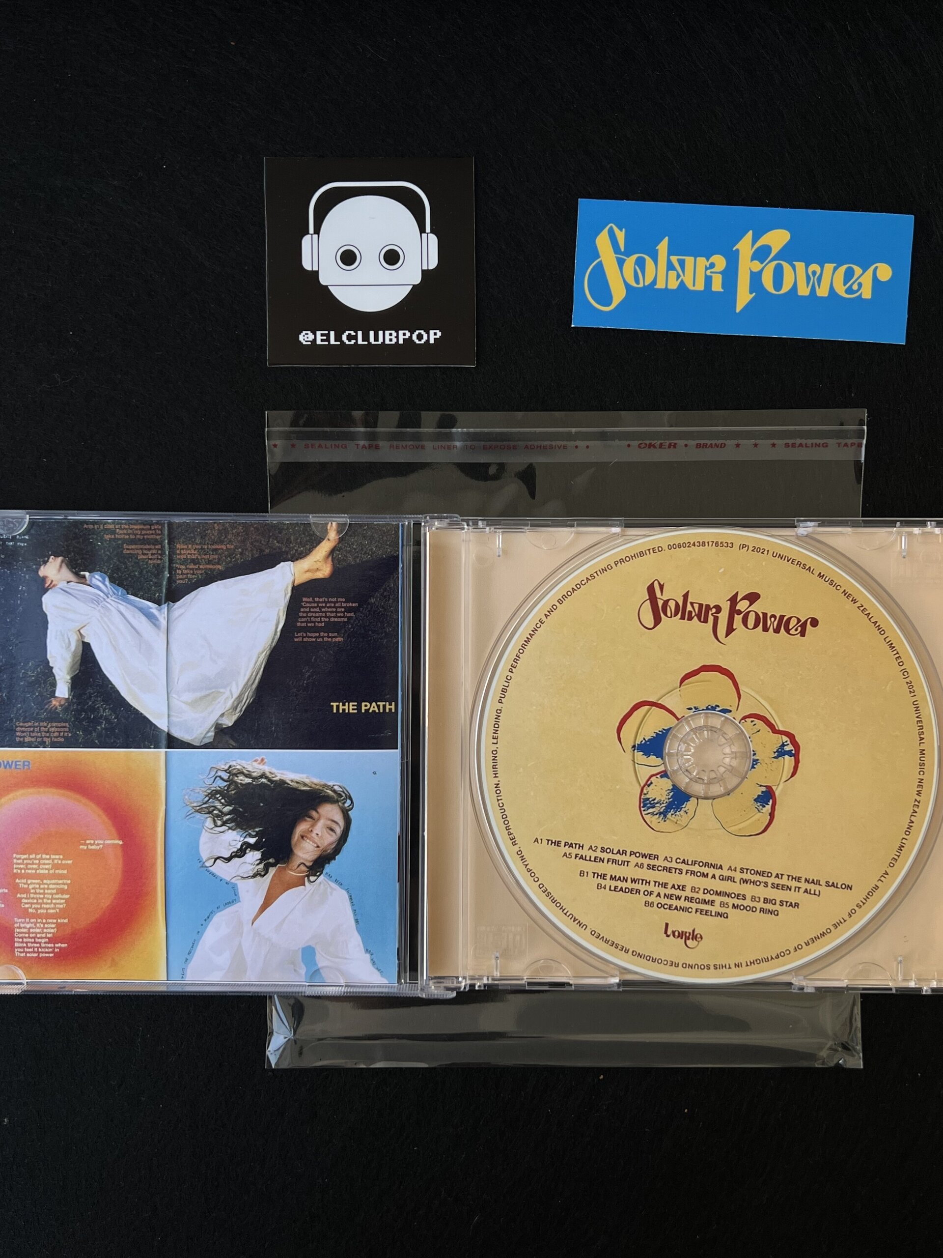 SOLAR POWER DELUXE - LORDE (Custom CD) - 3