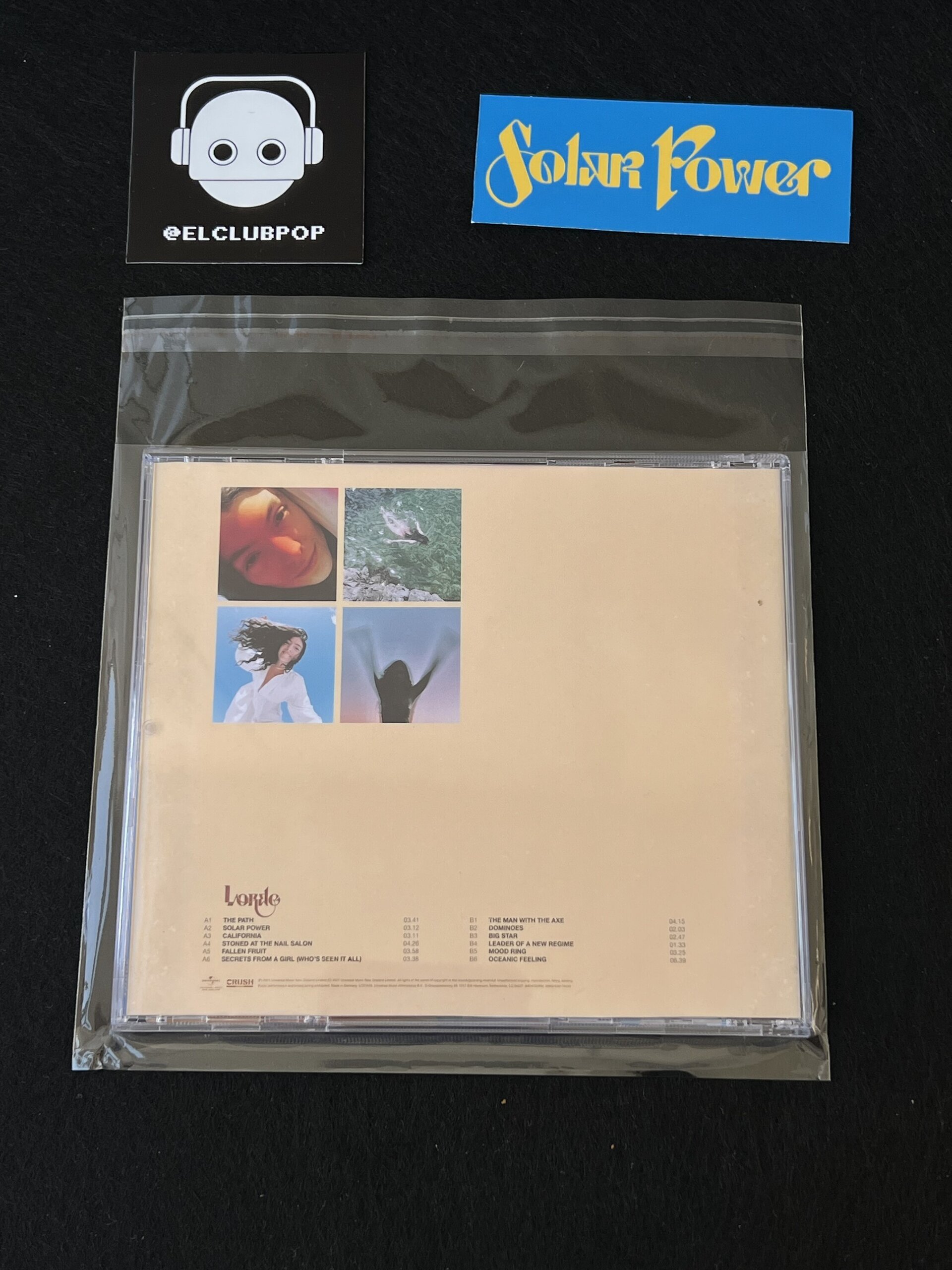 SOLAR POWER DELUXE - LORDE (Custom CD) - 5