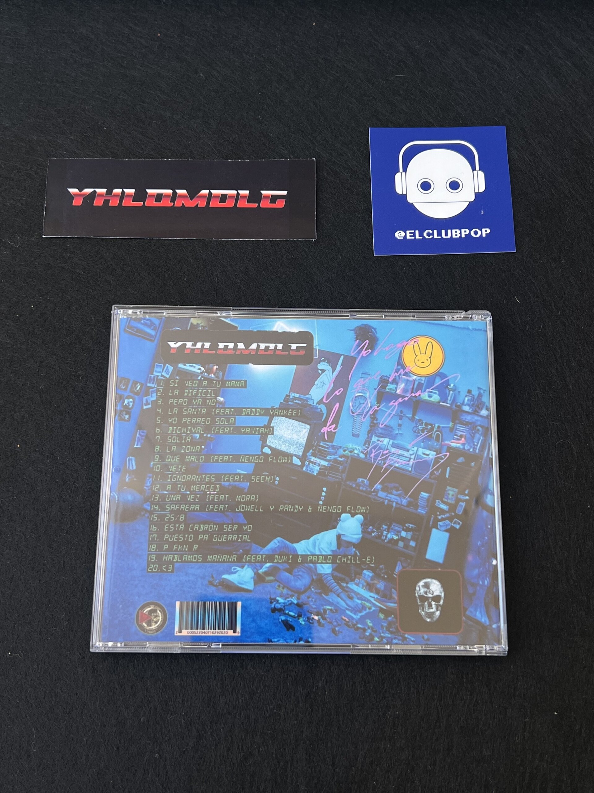 BAD BUNNY - YO HAGO LO QUE ME DA LA GANA (Custom CD) - 7