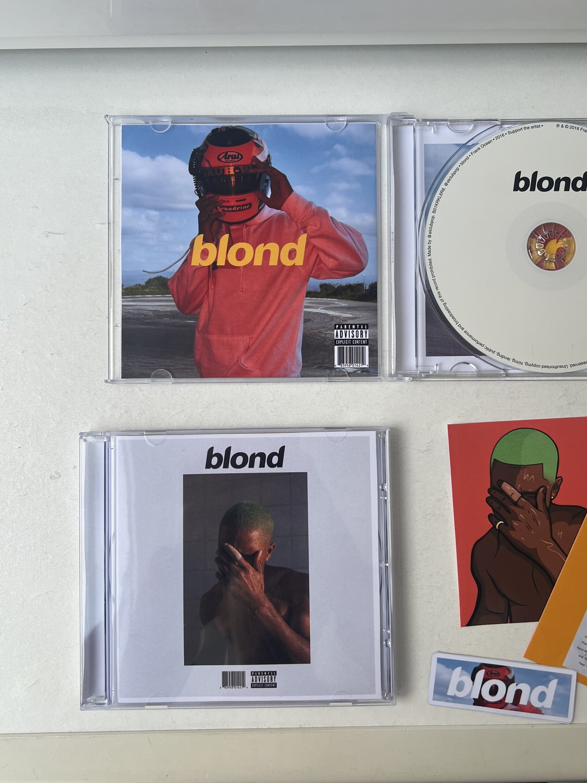 FRANK OCEAN — BLOND BLONDE (Custom CD) - 2
