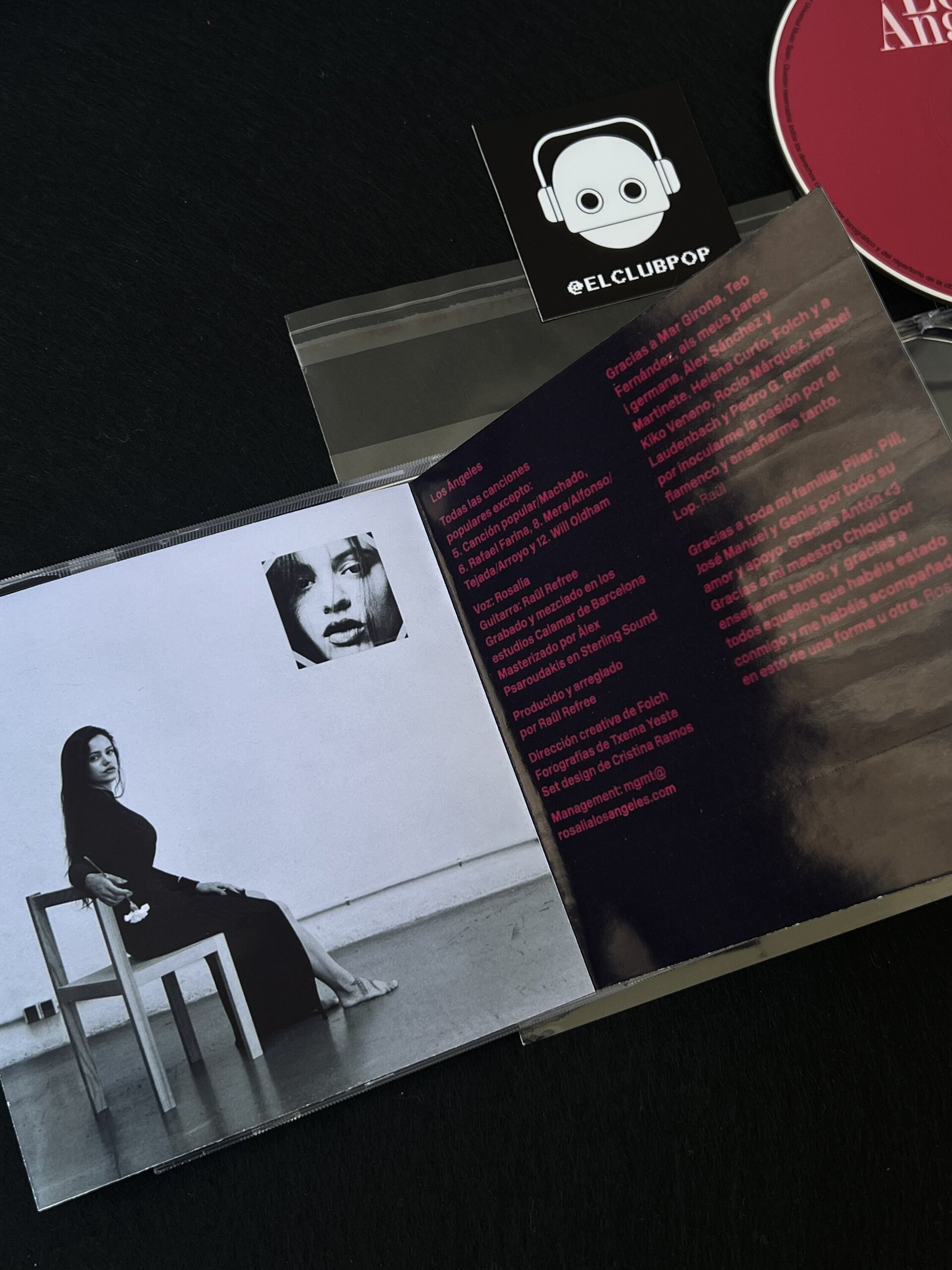 ROSALÍA - LOS ÁNGELES (Custom CD) - 8