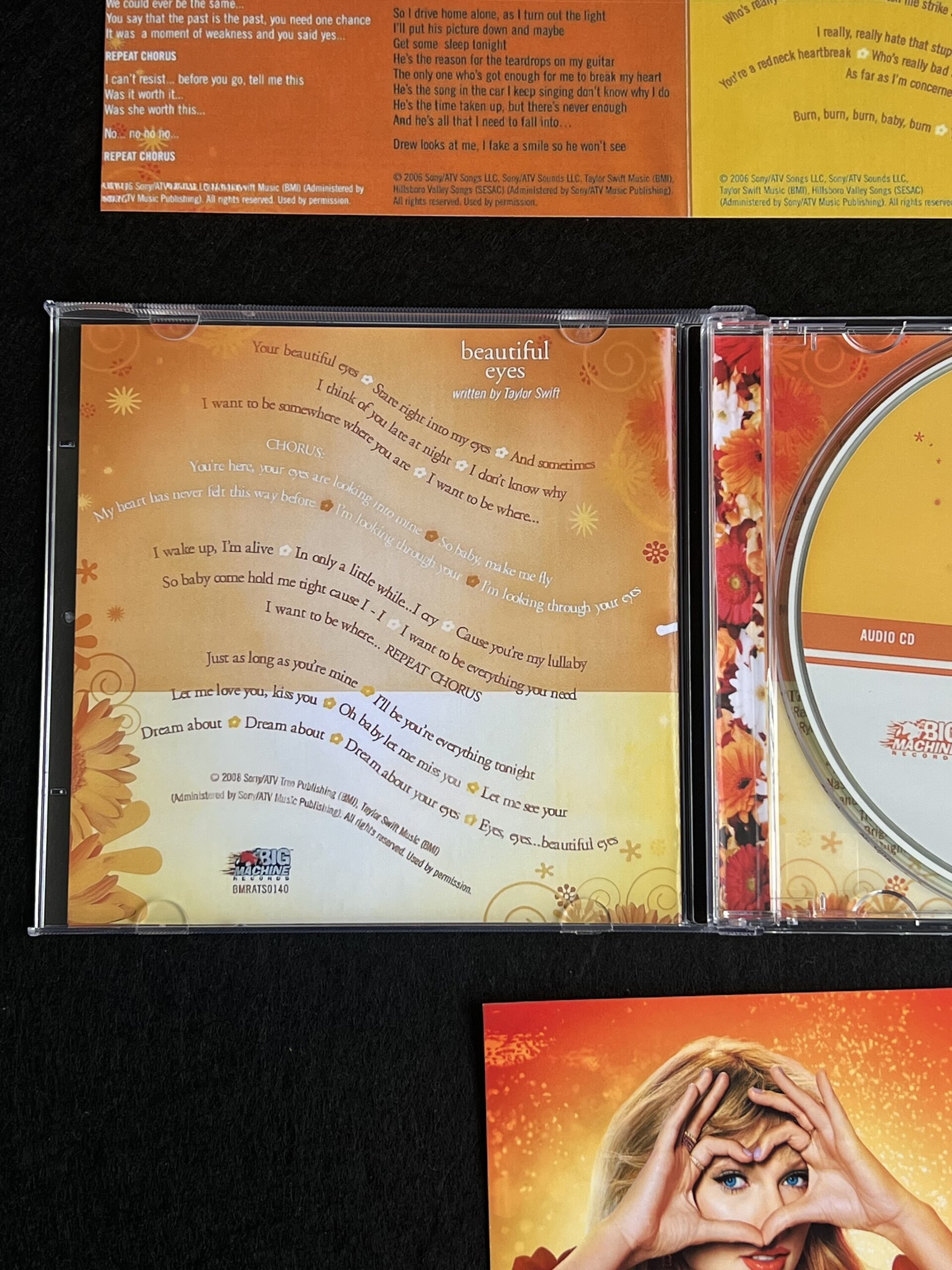 TAYLOR SWIFT — Beautiful Eyes (Archive CD) - 5