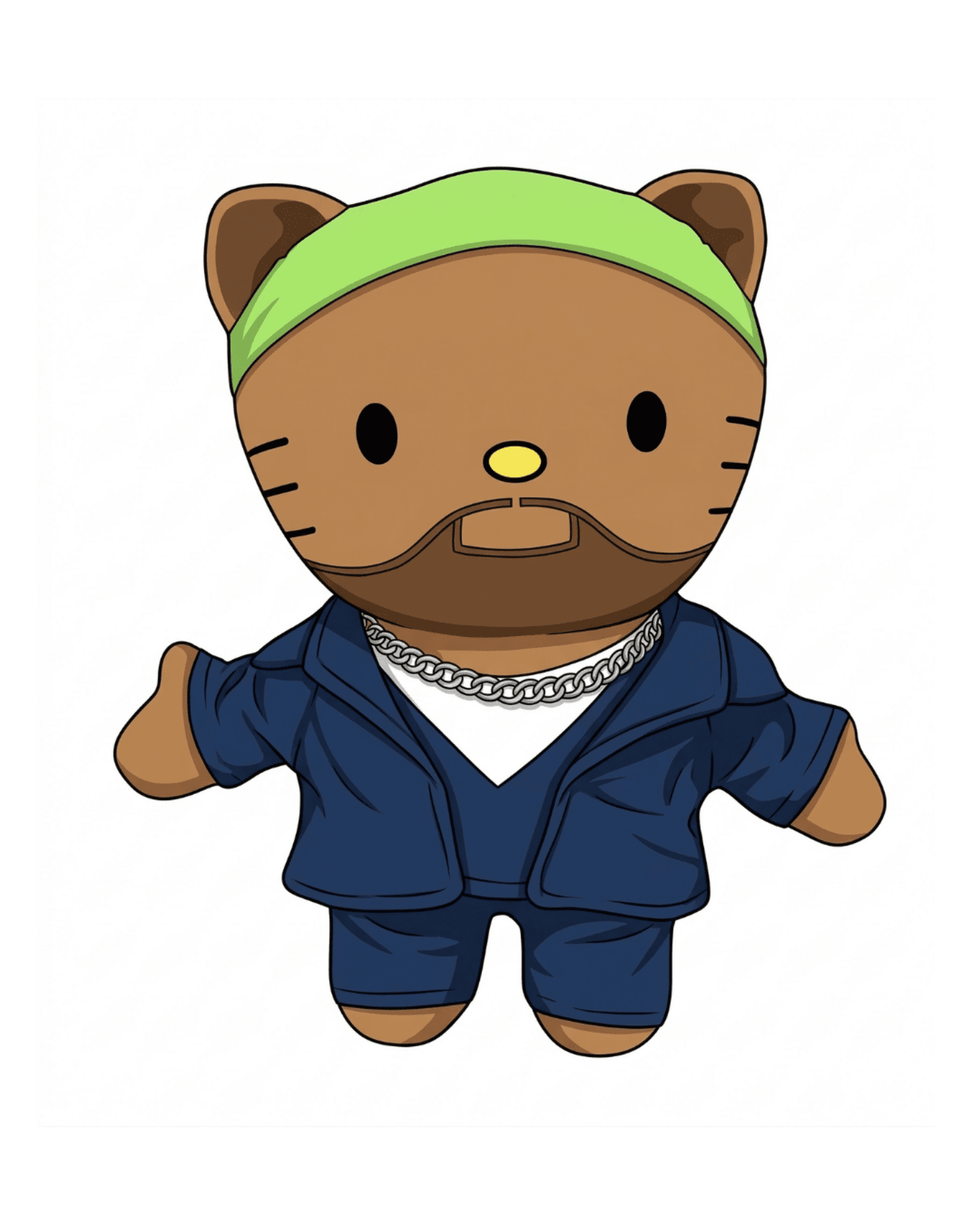 Peluche Frank Ocean Kitty: Blonde 🥦 - 1